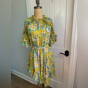 Shoshanna Giada Dress Sunrise size 6
